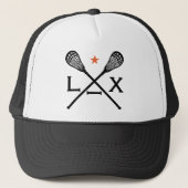 Lacrosse Lax Trucker Pet (Voorkant)