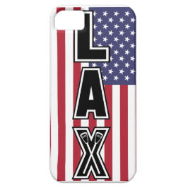 Lacrosse LAX US Vlag Case-Mate iPhone Case