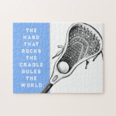 Lacrosse Legpuzzel (Horizontaal)