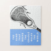 Lacrosse Legpuzzel (Verticaal)