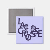 Lacrosse Letters Magneet (Voorkant / Achterkant)