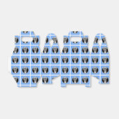 Lacrosse Light Blue Bedankdoosjes (Uitgevouwen)