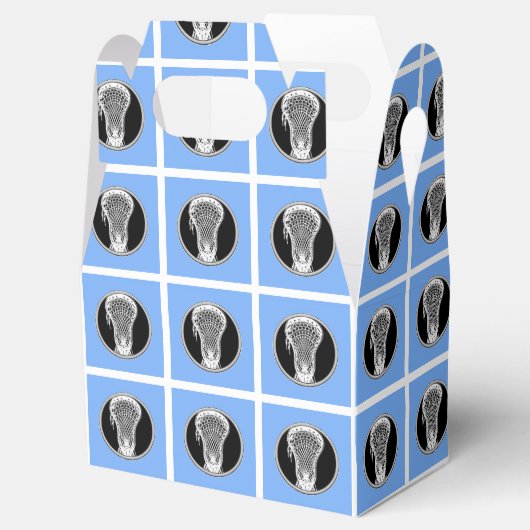 Lacrosse Light Blue Bedankdoosjes (Geopend)