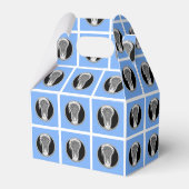 Lacrosse Light Blue Bedankdoosjes (Voorkant Zijde)
