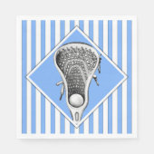 Lacrosse Light Blue Servet (Voorkant)