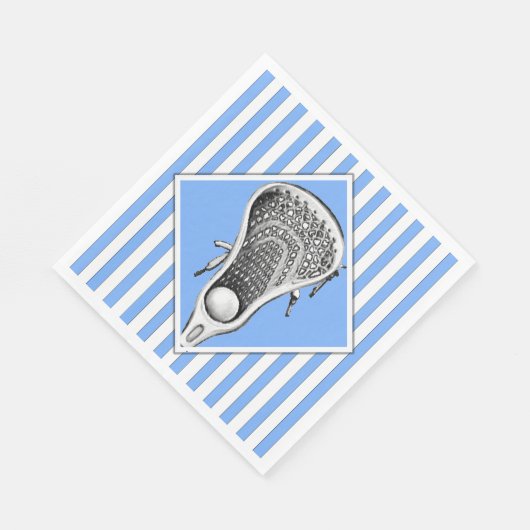 Lacrosse Light Blue Servet (Hoek)