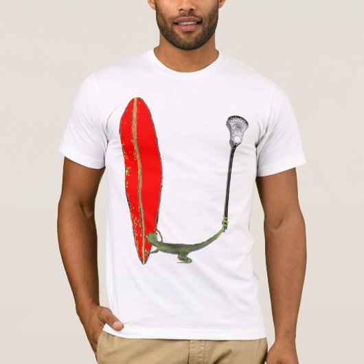 Lacrosse Lizard T-shirt (Voorkant)