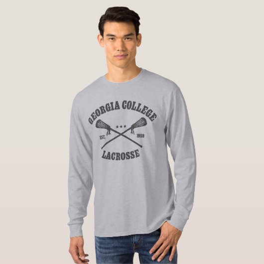 lacrosse logo t-shirt (Voorkant volledig)