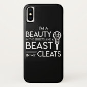 Lacrosse Lover Beauty Streets Beast Cleats Case-Mate iPhone Case (Achterkant)