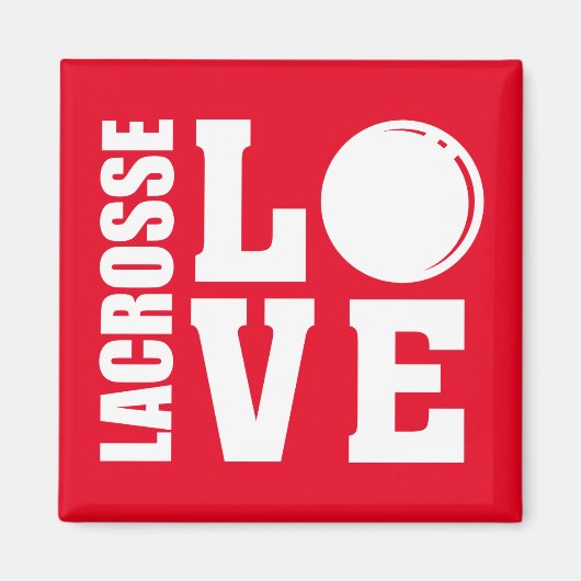 Lacrosse Magneet (Voorkant)
