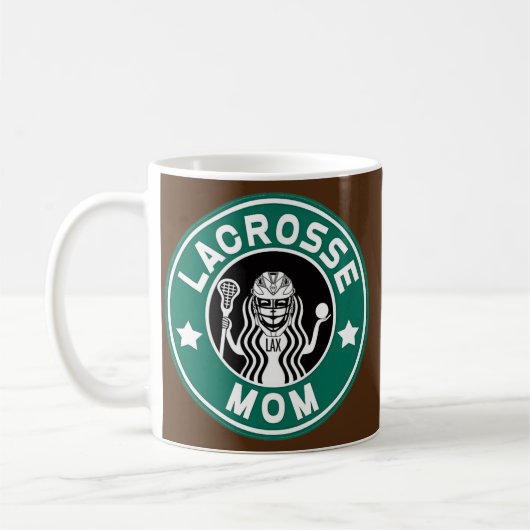 Lacrosse mama Caffeine Coffee Lover Koffiemok (Links)