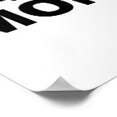 Lacrosse mama Funny Poster (Hoek)