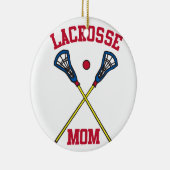 Lacrosse mama keramisch ornament (Rechts)