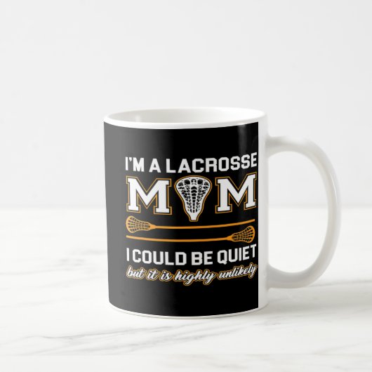 Lacrosse    mama Lacrosse Gifts Koffiemok (Rechts)