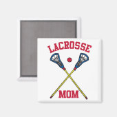 Lacrosse mama magneet (Voorkant / Achterkant)