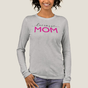 Lacrosse mama Racerback Tank, Moeder Gift Birthday Tri-Blend Shirt