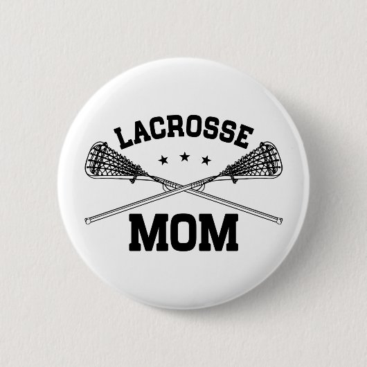 Lacrosse mama ronde button 5,7 cm (Voorkant)