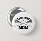Lacrosse mama ronde button 5,7 cm (Voorkant /achterkant)