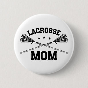 Lacrosse mama ronde button 5,7 cm