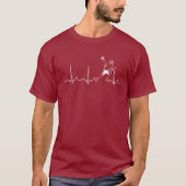 LACROSSE MAN HEARTBEAT T-SHIRT (Voorkant)