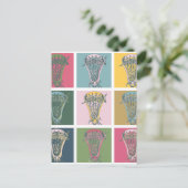 Lacrosse Marylin Uno Briefkaart (Staand voorkant)