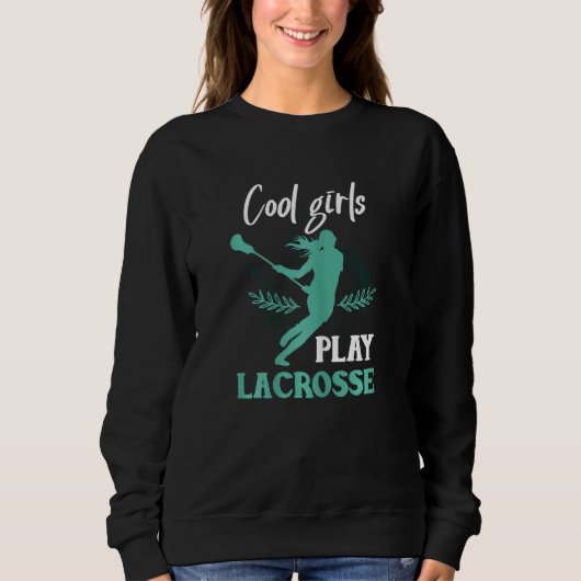 Lacrosse meisje lacrosse speler trui (Voorkant)