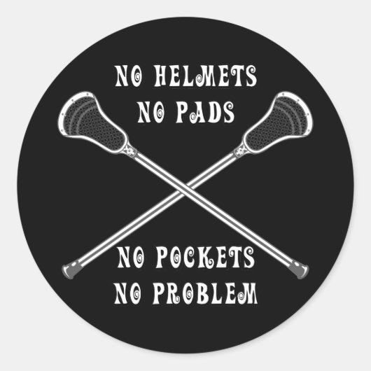 Lacrosse Meisjes Geen Sticker (Voorkant)