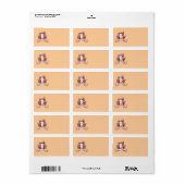 Lacrosse moeder Adresetiketten Etiket (Full Sheet)