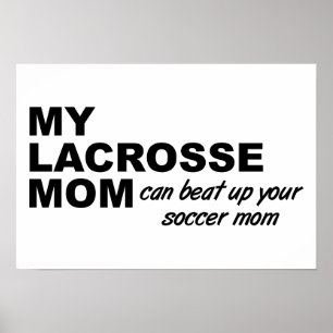 Lacrosse Moeder Grappige Poster