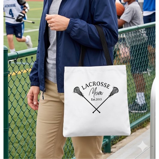 Lacrosse Moeder Is Tote Bag