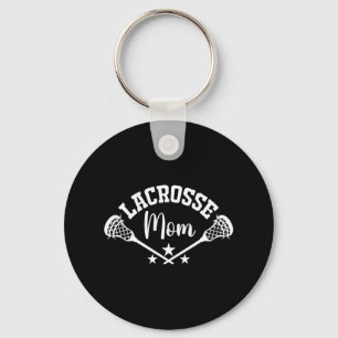 Lacrosse Mom Lacrosse Stick Vrouw Vrouwen Lacrosse Sleutelhanger