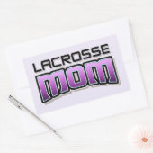 Lacrosse MOM Rechthoekige Sticker (Envelop)