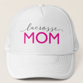 Lacrosse Mom Sporty Trucker Pet (Voorkant)