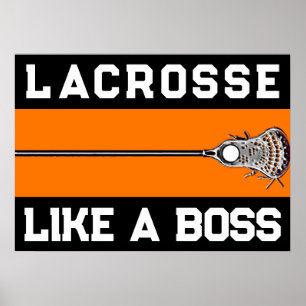 Lacrosse Motivatie Poster