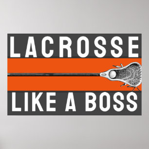 Lacrosse Motivatie Poster