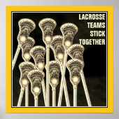 lacrosse motivatie poster (Voorkant)