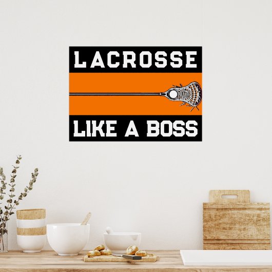 Lacrosse Motivation Poster (Keuken)