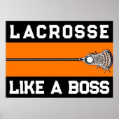 Lacrosse Motivation Poster (Voorkant)