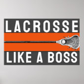 Lacrosse Motivation Poster (Voorkant)