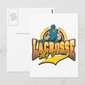 Lacrosse My Game Briefkaart (Voorkant / Achterkant)