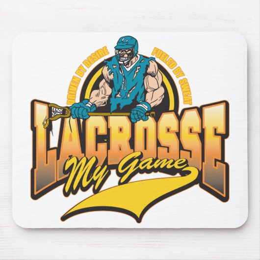 Lacrosse My Game Muismat (Voorkant)