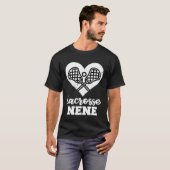 Lacrosse Nene Heart Lacrosse Player Nene T-shirt (Voorkant volledig)