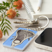 Lacrosse Nieuwigheid Sleutelhanger (Voorkant Rechts)