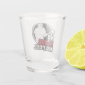Lacrosse No Blood No Foul Shot Glas (Achterkant)
