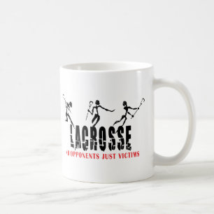 Lacrosse No opponents Just Victims T-Shirts Gifts Koffiemok