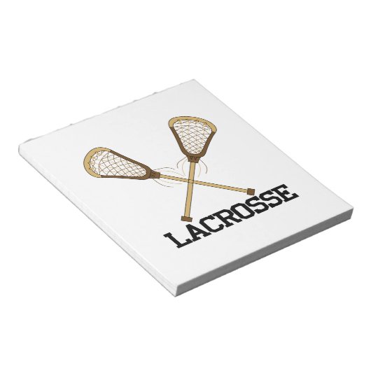 Lacrosse Notitieblok (Schuin)