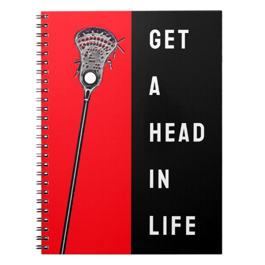 Lacrosse Notitieboek (Voorkant)