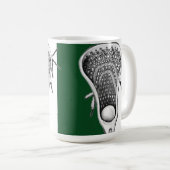 Lacrosse Novelty Gift Coffee Mok (Voorkant rechts)