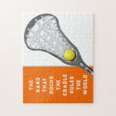 Lacrosse Novelty Gifts Legpuzzel (Verticaal)