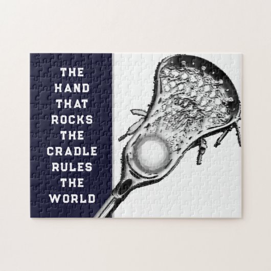 Lacrosse Novelty Gifts Legpuzzel (Horizontaal)